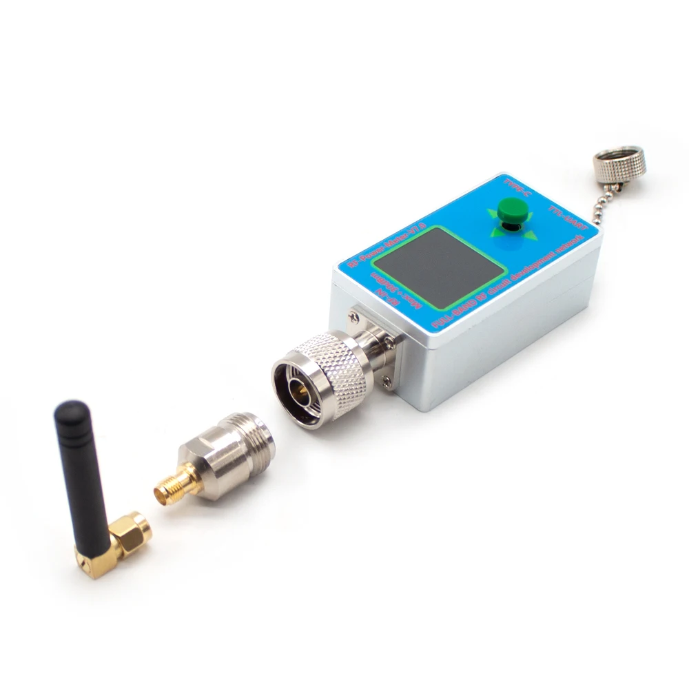 10GHz LCD RF Power Meter Set V7 N-Type Type-C USB ad alte prestazioni Full-band RF Circuit Development Network comunicazione seriale