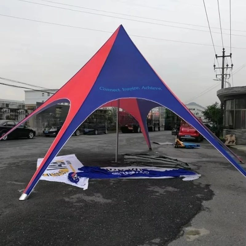 10x5M Australia Single Pole Star Marquee With Custom Printing