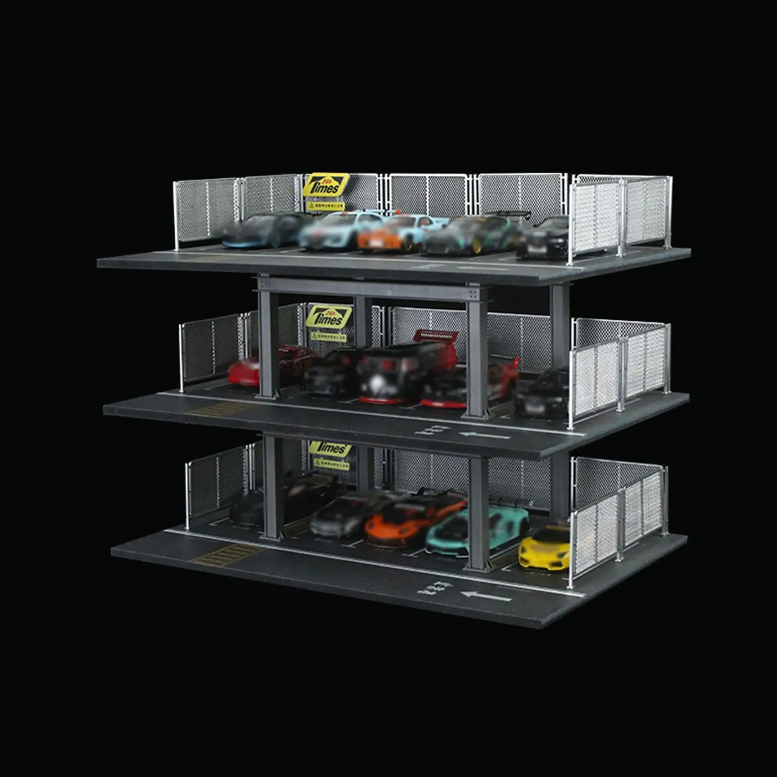 

1/64 Scale Diecast Model Car Display Case 3 Tier for Alloy Car Collectors