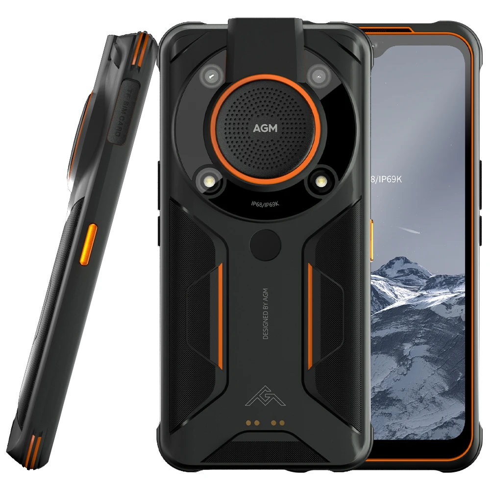 AGM Glory SE 5G Rugged Waterproof Smartphone 6.53 inch 8GB+128GB Qualcomm Snapdragon 480 Android 11 6200mAh NFC Cellphone