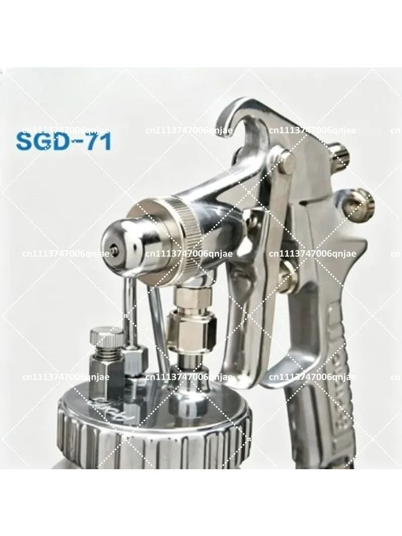 Professional Dishevel Spray Gun Multicolor Painting Pistol Pneumatic Tools Decoration Paint Spray