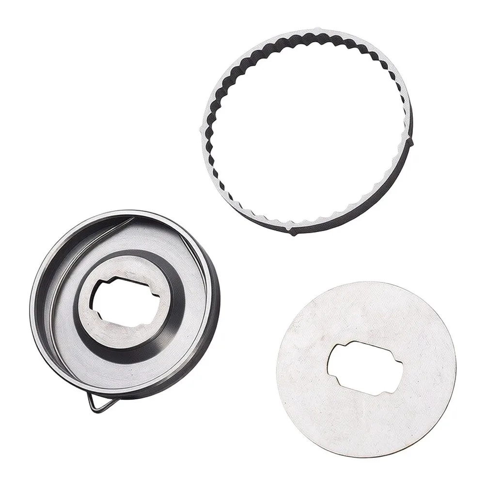 Light Grey 6th Gen Drag Alarm Mod 304 Stainless Steel for Water Drop Baitcasters 30.5mm ID 8g Per Piece Low Profile