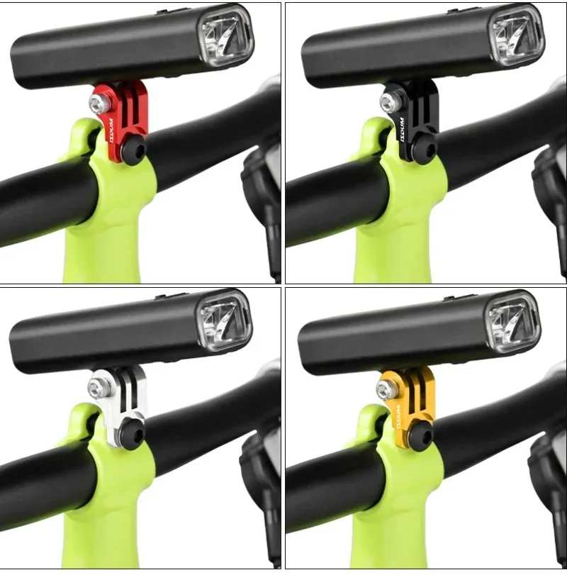 MUQZI Für Brompton Faltrad-Lichthalterung Fahrradbeleuchtung Lampenhalter Adapter Computerhalterung Fahrradzubehör – Detail 8