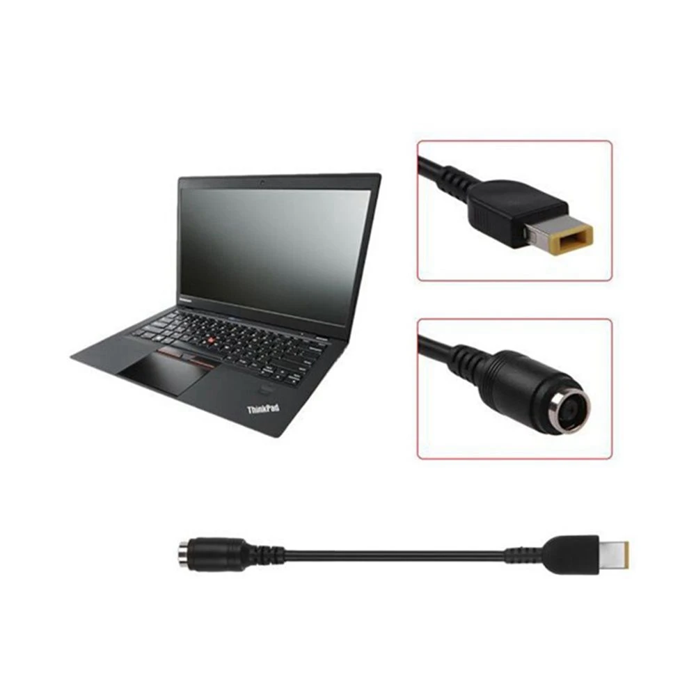 Adaptateur prise ronde à extrémité carrée, 7.9mm, chargeur en queue de over, câble convertisseur d'alimentation pour ThinkSub S3 S5 T431s T440s x230s