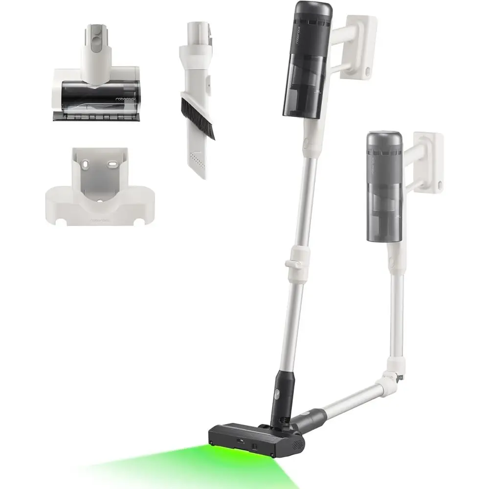 

H60 Pro Cordless Stick Vacuum Cleaner, 170AW Suction Power, 80-Min Runtime, 90° Bendable Tube, Dust-Detecting LED, Anti-Tangle V