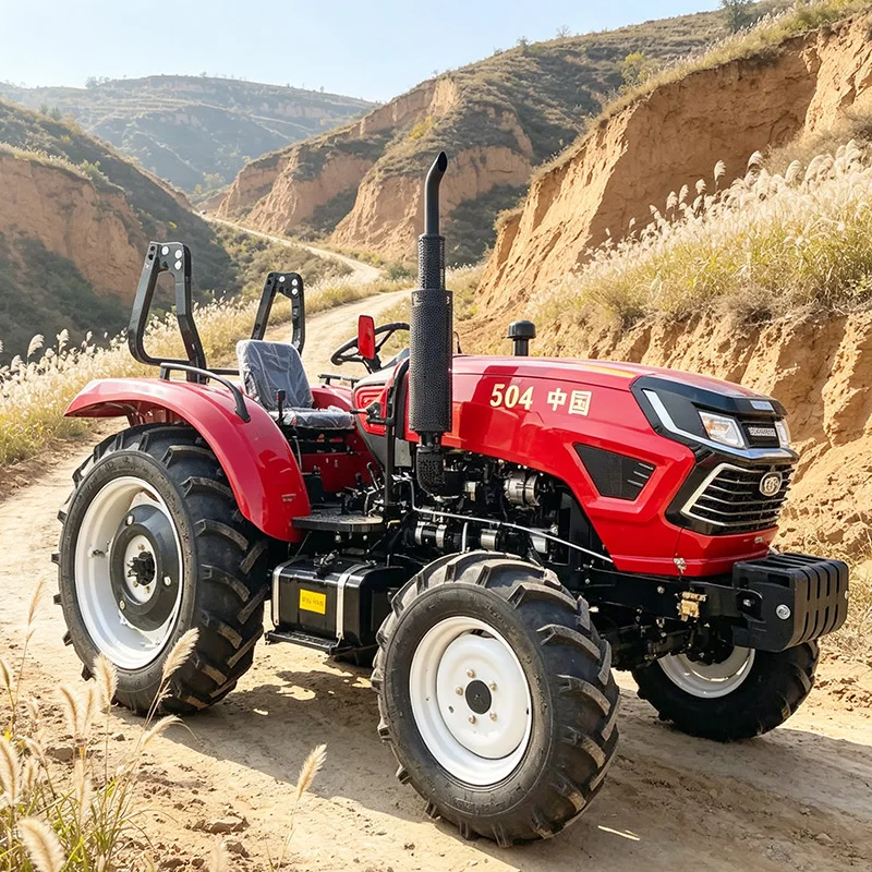 

Индивидуальный высокопроизводительный колесный культиватор, четырехколесный роторный культиватор и сельскохозяйственный трактор для вспашки