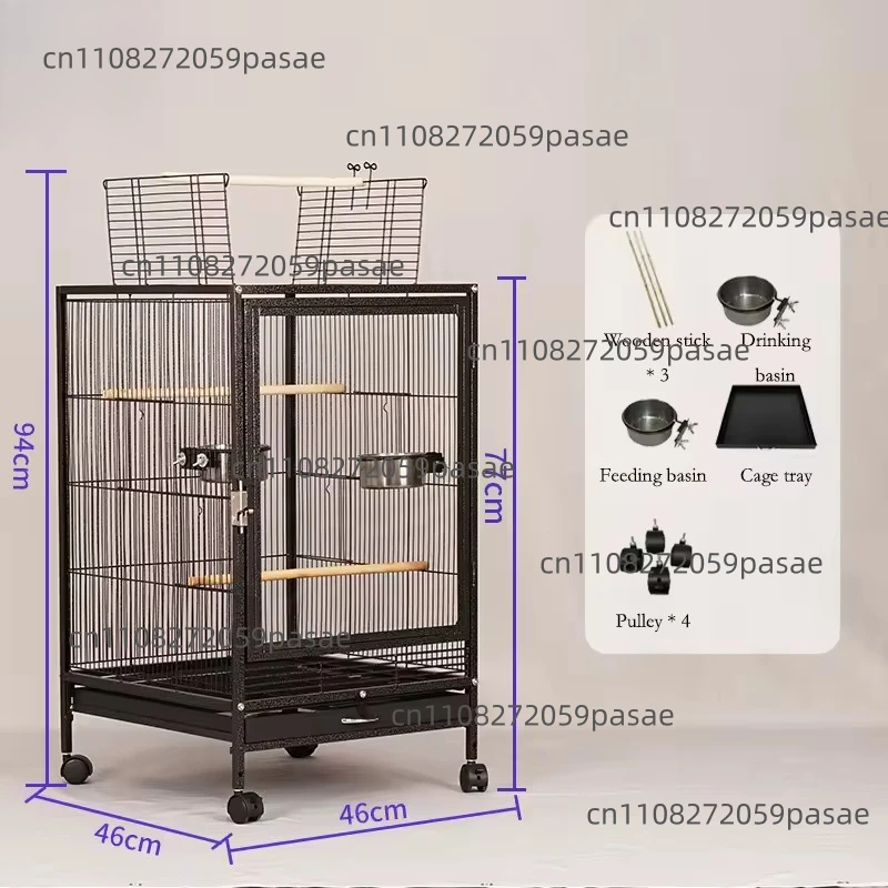 Fancy Flying Bird Cage Set Birds Large Cages With Bird Toy Bird Outdoor Backpack for Canary Breeding Pigeon Cage