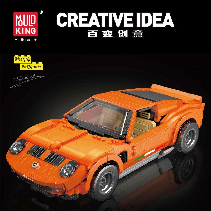 

1642PCS Technical Myoora Mould King 10116 Building Kits Racing Sports Cars Constructor Educational Toys Children Christmas Gifts