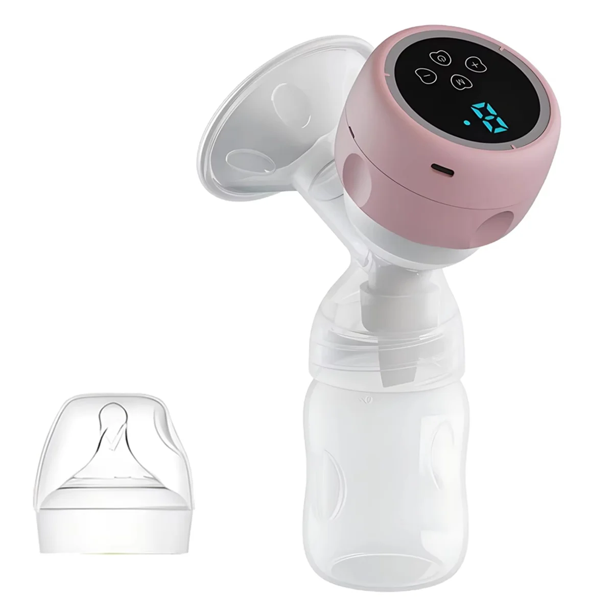 A11I Portable Electric Breast Pump USB Chargable Silent Portable Milk Extractor Automatic Milker Comfort Breastfeeding