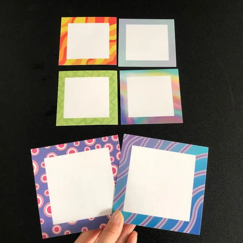 New 6Pcs Assist Aligning Painting Release Film Protective Frame Reusable Alignment Tools Home Art