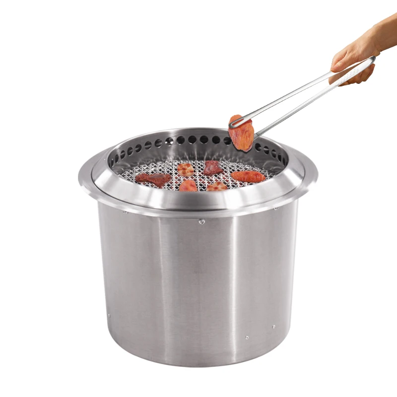 

AOBL Japanese and Korean Smokeless Electric Bbq Grill Fire Damper Commercial Electric Grills