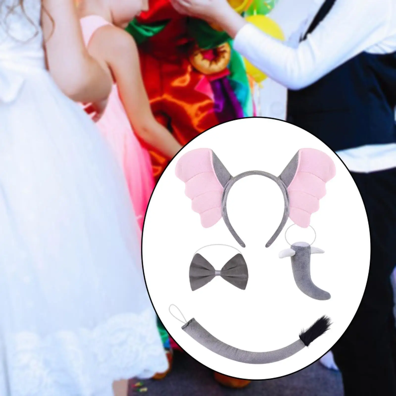 Elephant Costume Set Children Cute Animal Costume for Carnival Party Cosplay