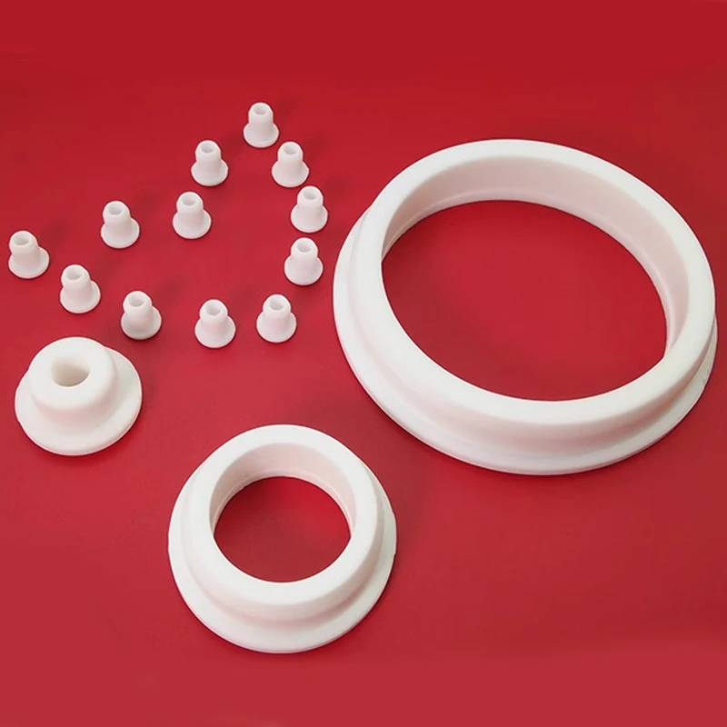 5 ~ 33.3Mm Witte Rubberen Grommets Afdichting Pakking Siliconen Gat Stoppluggen Voor Kabeldraad