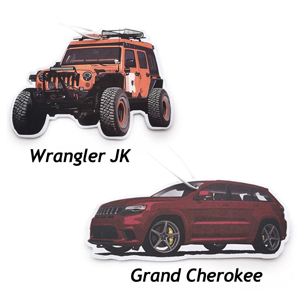 معلقة مرآة الرؤية الخلفية قلادة العطور ، JDM نمط سيارة الهواء المعطر ، ورقة صلبة ، يصلح ل جيب ، جراند شيروكي ، رانجلر JK