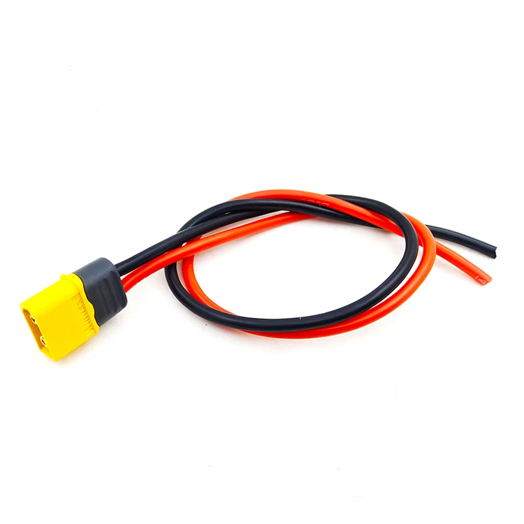 10PCS Amass Connector XT60H Pigtail Wire XT60 Female Male Plug 12AWG 150mm For RC Lipo Battery Airplane