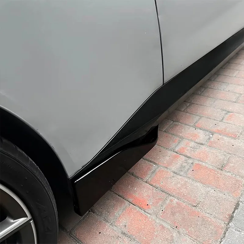 

For BMW 2 Series G42 M Sport 2022+ Car Side Skirts Body Kit Bumper Spoiler Side Splitters Canards Guard Extension Lip