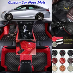 Custom Car Floor Mats For Toyota Camry Auto Carpets Foot Coche All-weather car accessories