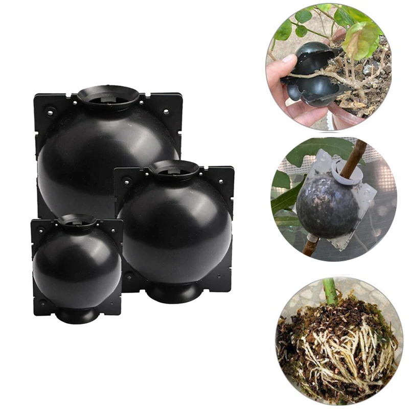 1 Set  Plant Rooting Equipment High Pressure Propagation Ball Growing Box Breeding Case For Garden Graft Box Sapling