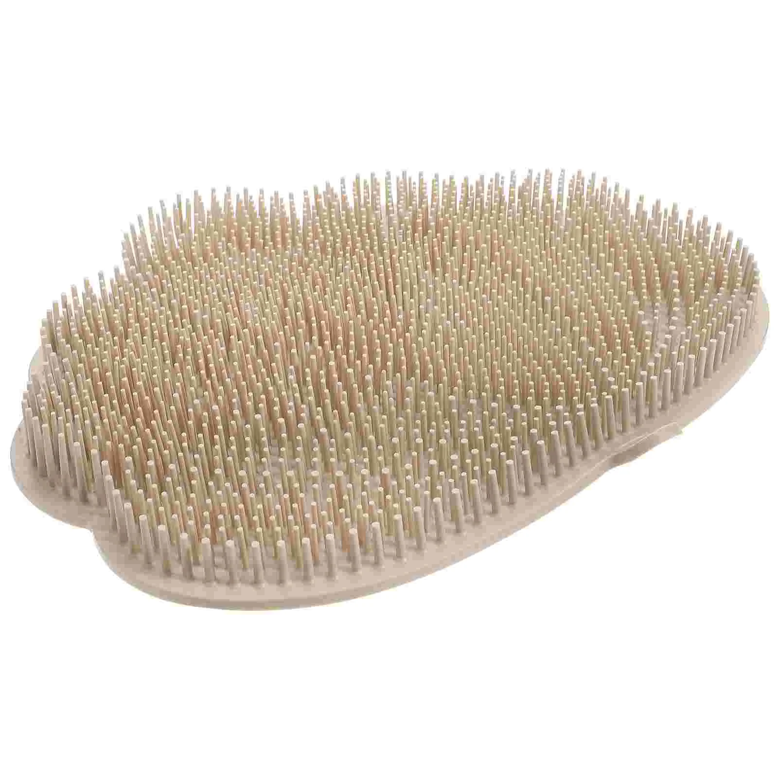 Massage Brush Mat Back Scrubber Hands Free Wall Foot Massager Suction Cup for Shower Mounted Feet