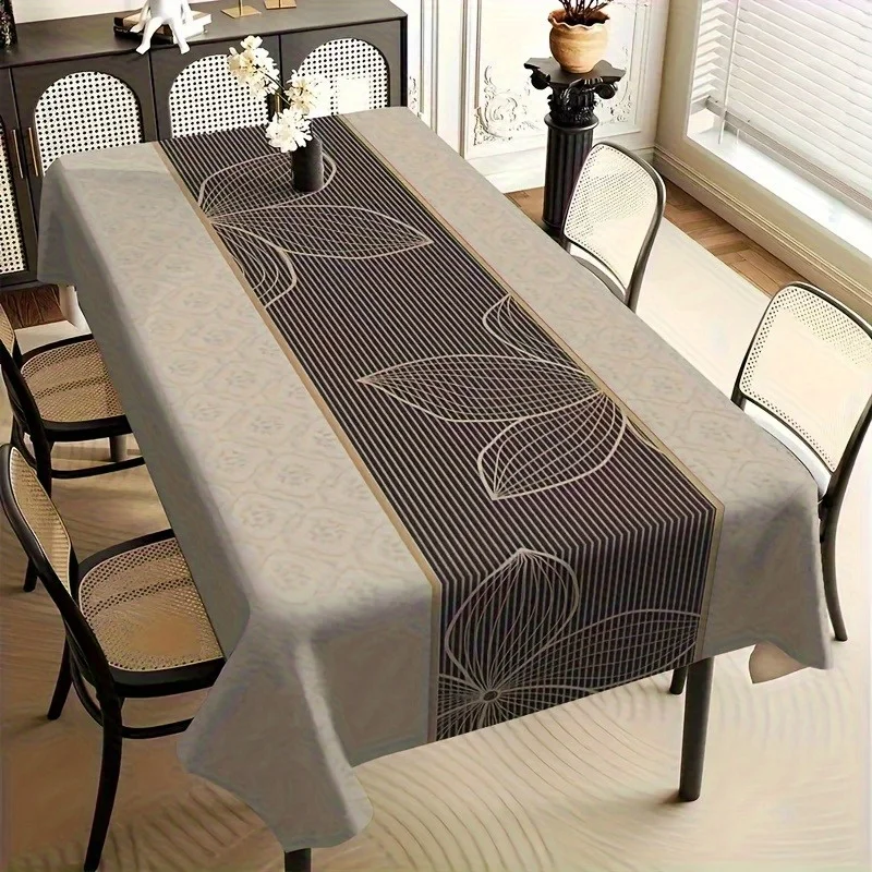 One household printed tablecloth, an elegant and simple rectangular tablecloth in European style, suitable for picnicszyc
