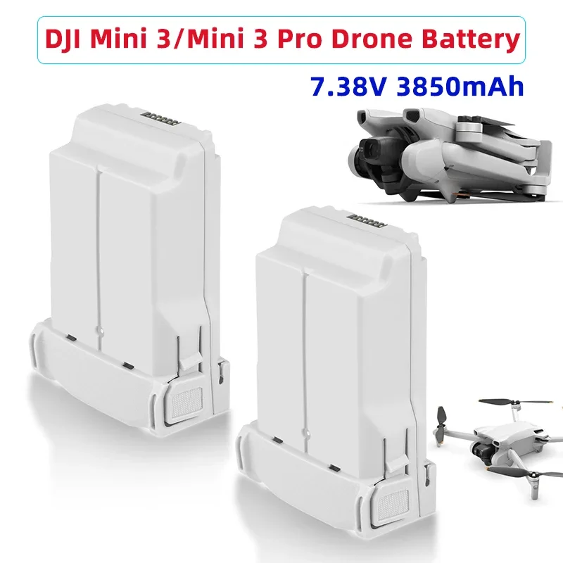 

DJI Mini 3 Pro Аккумулятор для беспилотника совместимый мини 3/Mini 3 Pro RC Дрон Интеллектуальный Полетный аксессуар 7,38 в 3850 мАч литий-полимерный аккумулятор