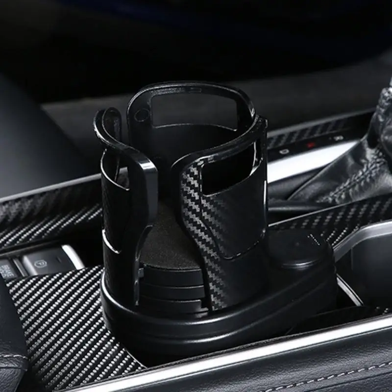 77JB Многофункциональный двойной держатель Auto Accessy Accessessy 2 в 1 регулируемое автомобиль -чашка