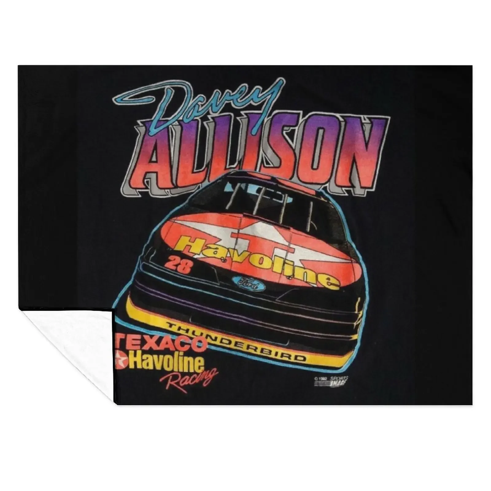 

davey allison Throw Blanket Giant Sofa Warm Luxury Comforter Blankets