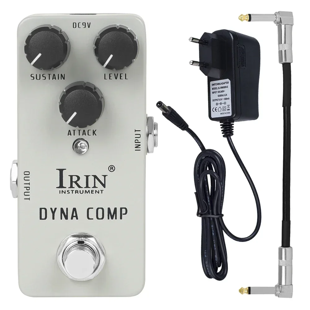 

IRIN RS-12 эффект для электрогитары Dyna Comp педаль эффектов True Bypass мини одиночная гитарная педаль аксессуары и детали для гитары