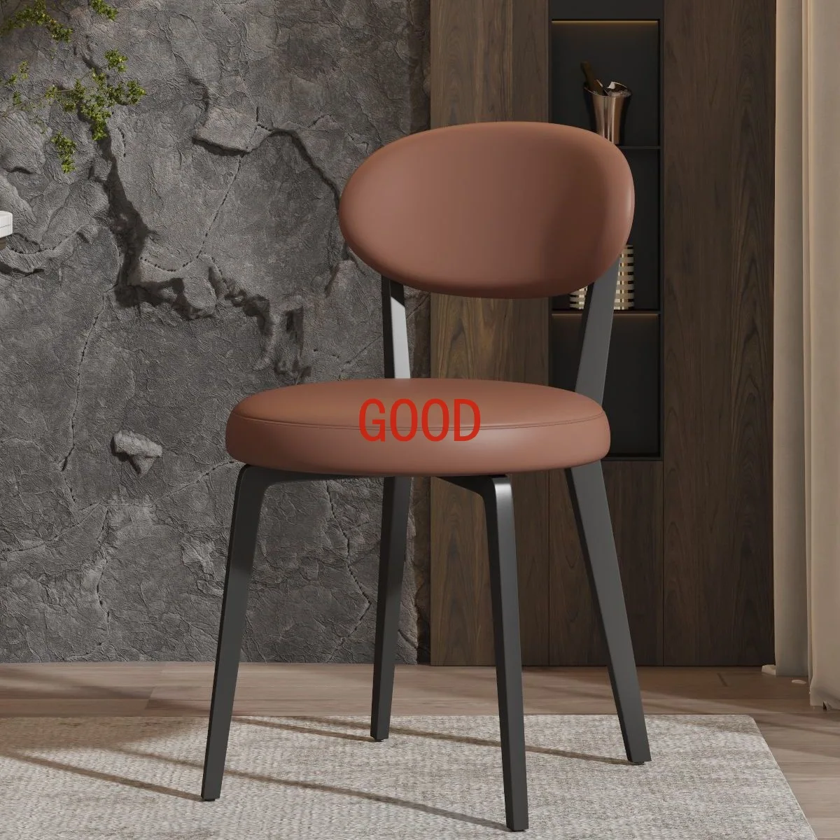 French style dining chair with cream is simple and luxurious. online celebrity designer dining table and chair uses online celeb image 4