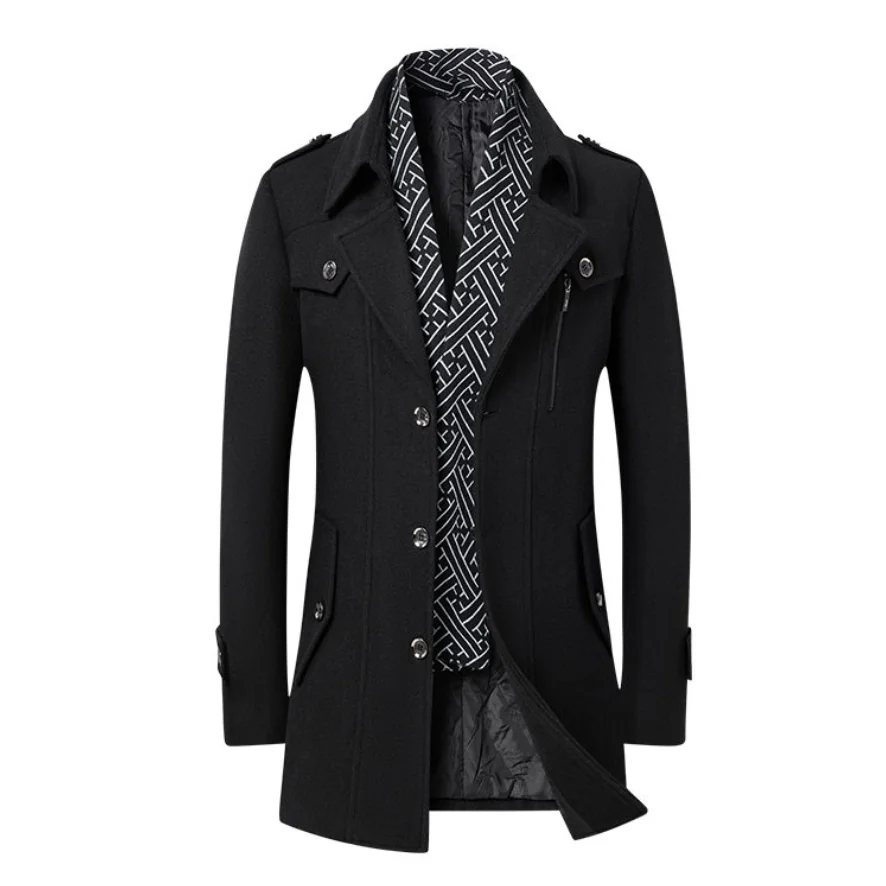 Thumbnail 2 - #31 Cheap Mens Wool Blend Overcoats Worth Buying