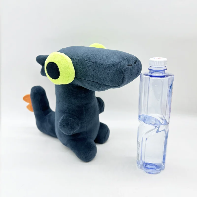 25 centimetri Nuovo Drago Danzante Nero Peluche Giocattolo Senza Denti Danza Peluche Ripiene Animali Morbidi Bambole Del Fumetto Peluche Regalo Per I Bambini