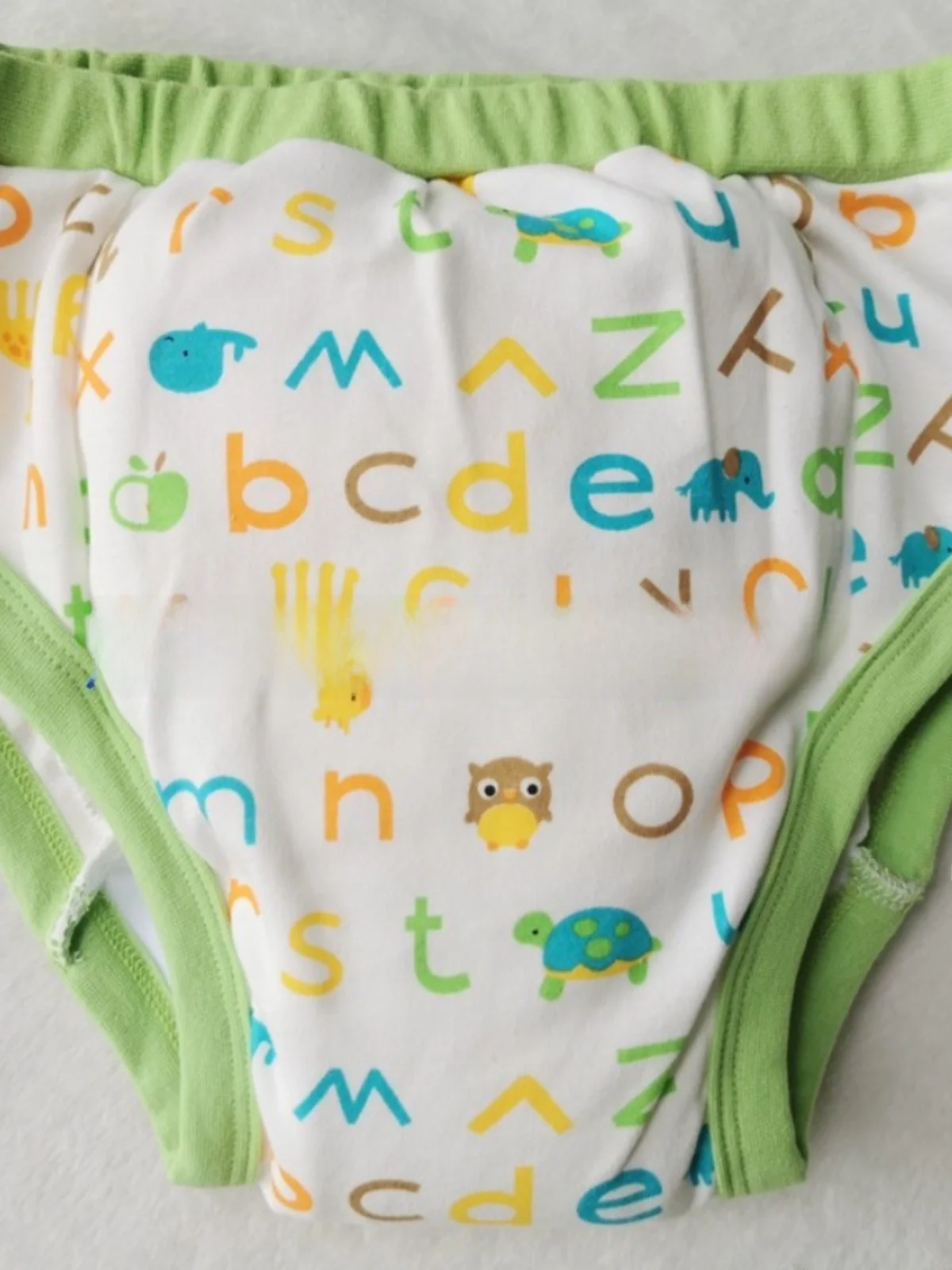 Washable Cloth Diapers Adult Learning Pants Letter Animal Design Cotton Underwear Briefs for Men And Women Couples