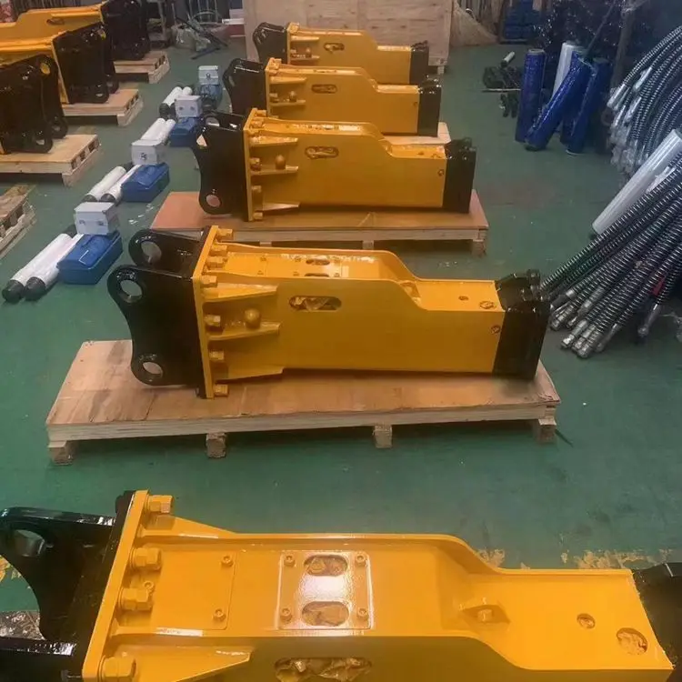 Vibratory Hammer Pile Hammer 16 Ton Attachment for Infrastructure Pile Head Breaking Sealed Leak Proof