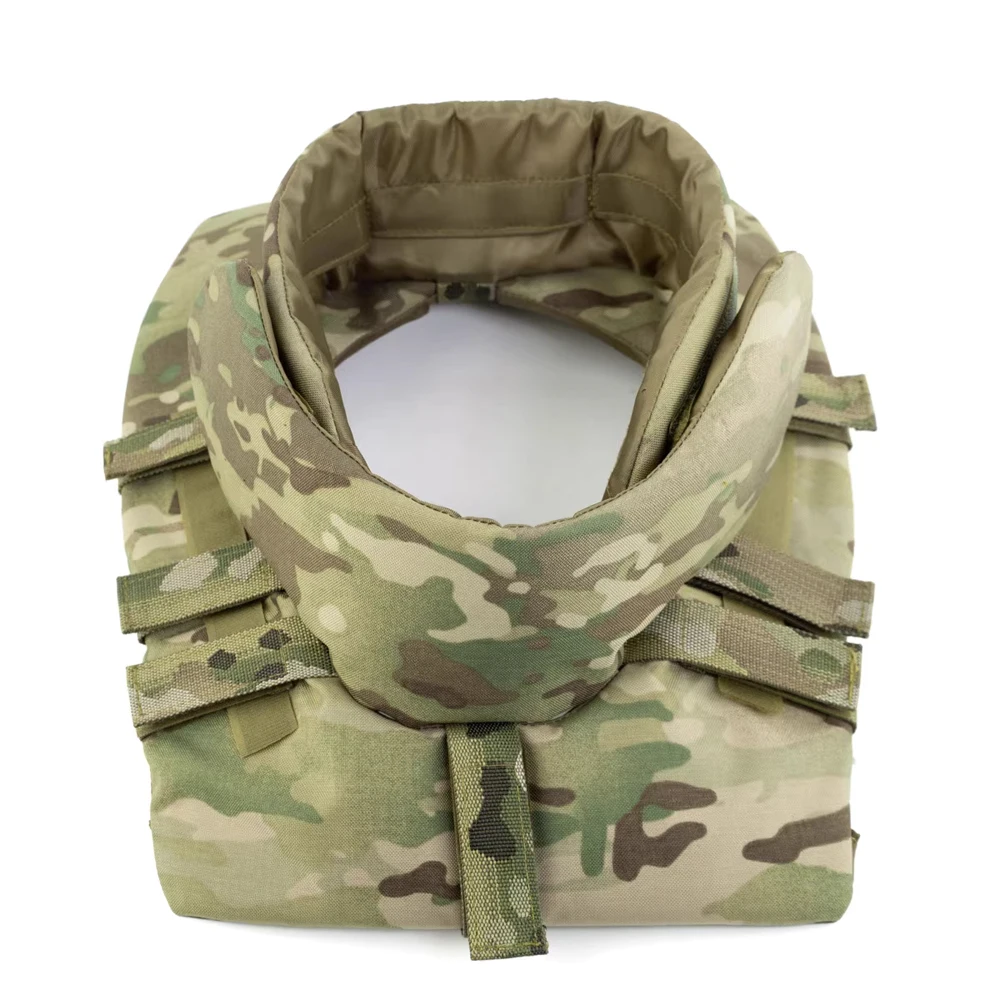

practical Tactical large-area protection, adjustable tactical neck guard, neck guard, tactical vest extension kit