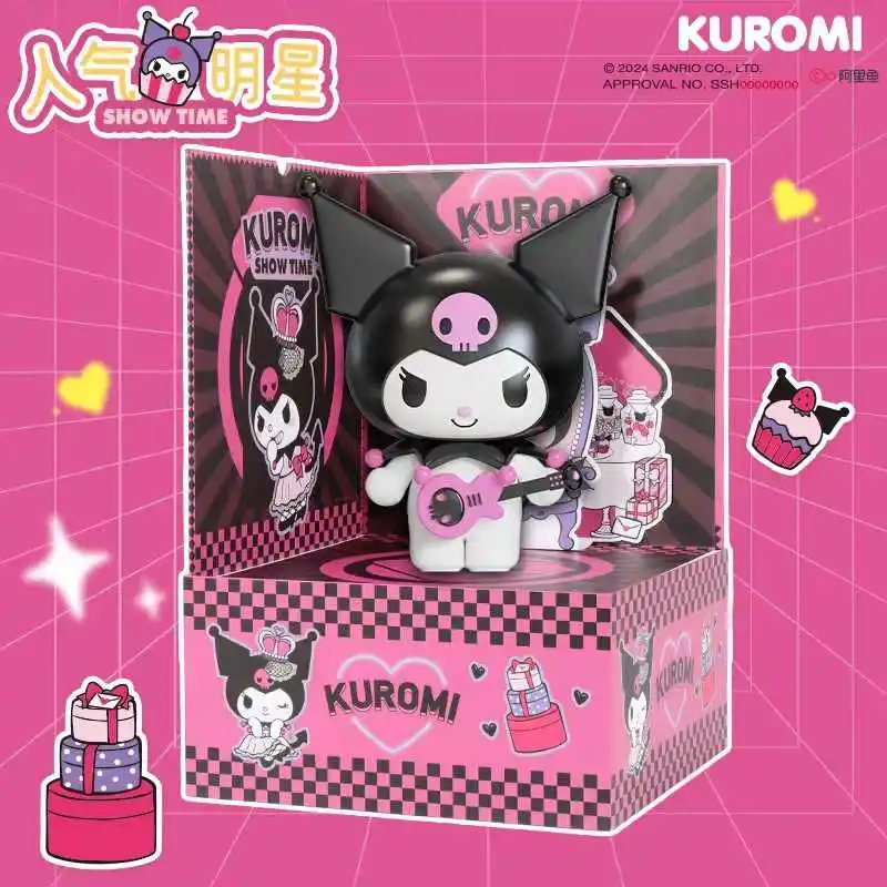 

Cute Kuromi Bluetooth Speaker Guitar Players Big Band Series Sound Box Collectible Toy As Girlfriend Gift Or Birthday Gifts