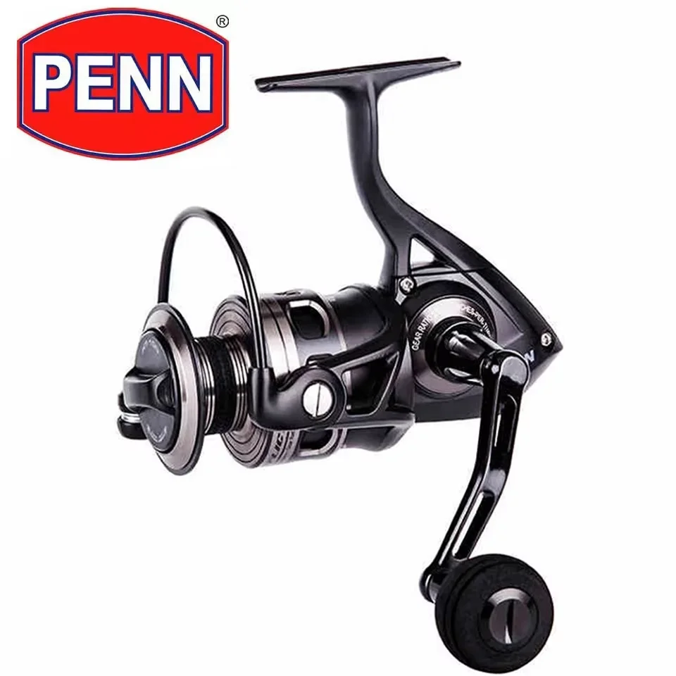 Carretilha de Pesca PENN Conflict 100% Original CFT 2500-8000 Corpo Totalmente Metálico Carretilha de Pesca Marítima Design Leve Anti-Reverso