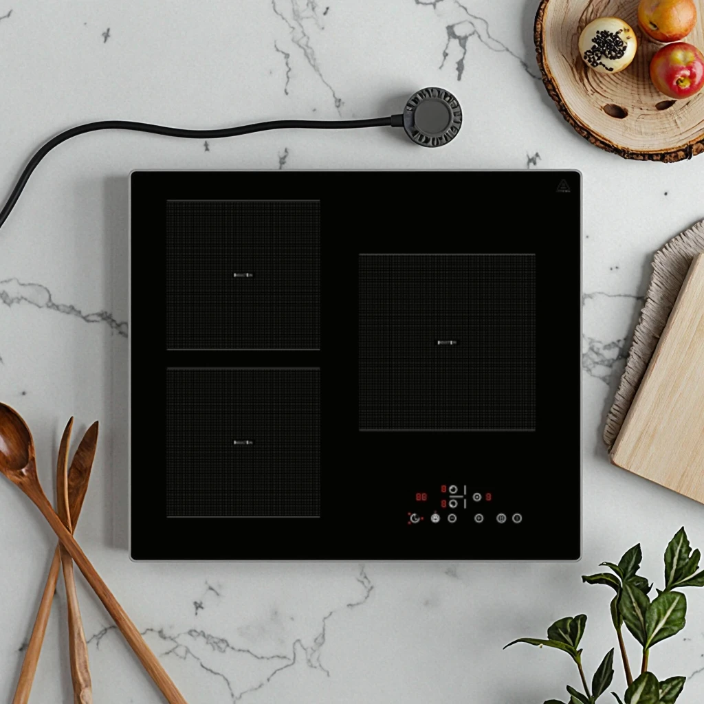 Wholesale Three-Burner Smart Built-in Electric Induction Cooker for Household Kitchen Kitchen Essentials