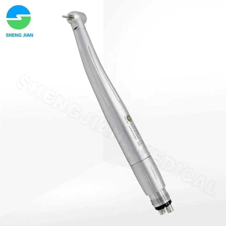 LXG155 SHENGJIAN Den tal Led E-generator Air Turbine Self-luminous High Speed Handpieces With Led 2 Holes