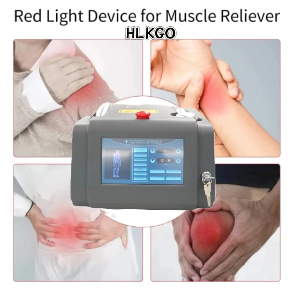 

Профессиональный аппарат для холодной лазерной терапии HLKGO 5W, класс IV, 808/650 нм, для глубокого лечения боли в тканях, для домашнего и клинического использования, физиотерапия