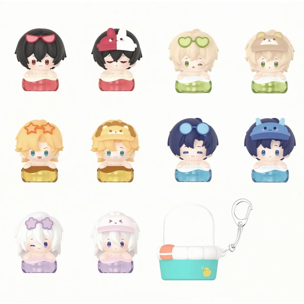 For All Time Lovebrush Chronicles Joyful Waves Keycap Set Ayn Clarence Rorschach Emil Mechanical Keyboard Custom Keycaps Gift