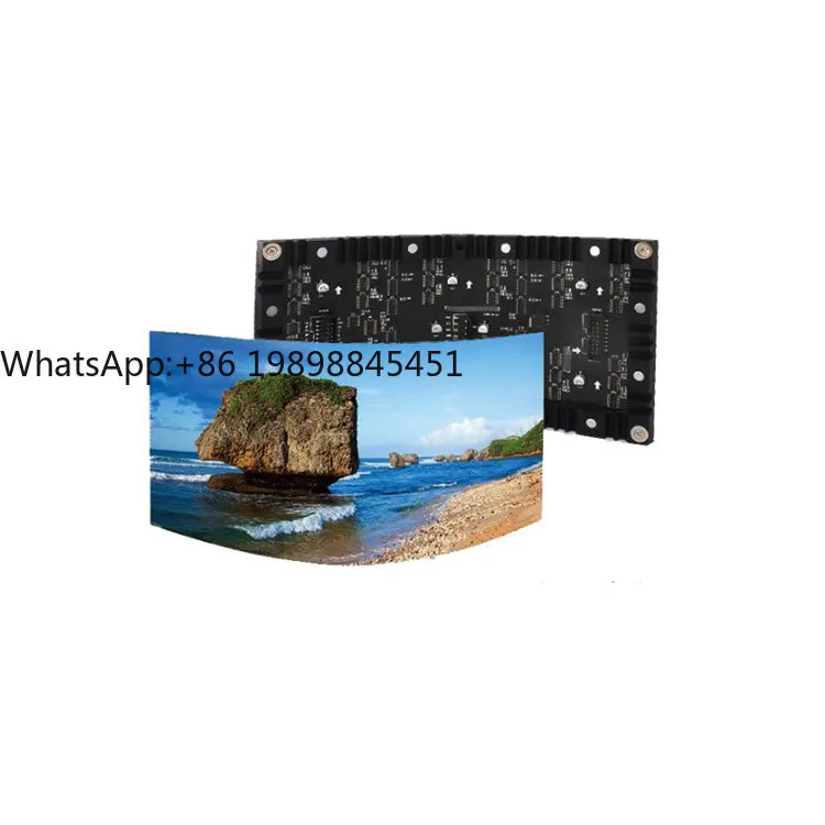 شاشة عرض LED للعرض التجاري لوحة حائط فيديو للإعلان الداخلي والخارجي للإعلان #1