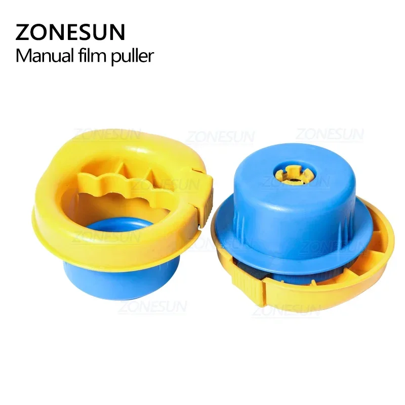 ZONESUN Hand Held Plastic Stretch Film Handle Manual Film Wrapping Tools PP Texture Reusable Film Wrapping Tools