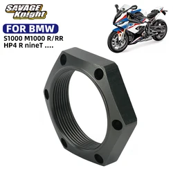 1PC Motorcycle Upper Top Triple Tree Steering Stem Nut Fork Bridge Center Nut For BMW S1000R S1000RR M1000R M1000RR HP4 R nineT