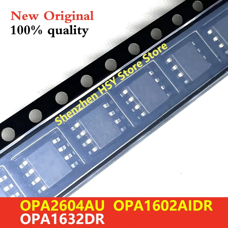 (10piece)100% New OPA2604AU OPA2604 OPA1602AIDR OPA1602AID O1602A 01602A OPA1632DR OPA1632 OPA 1632 SOP-8 Chipset
