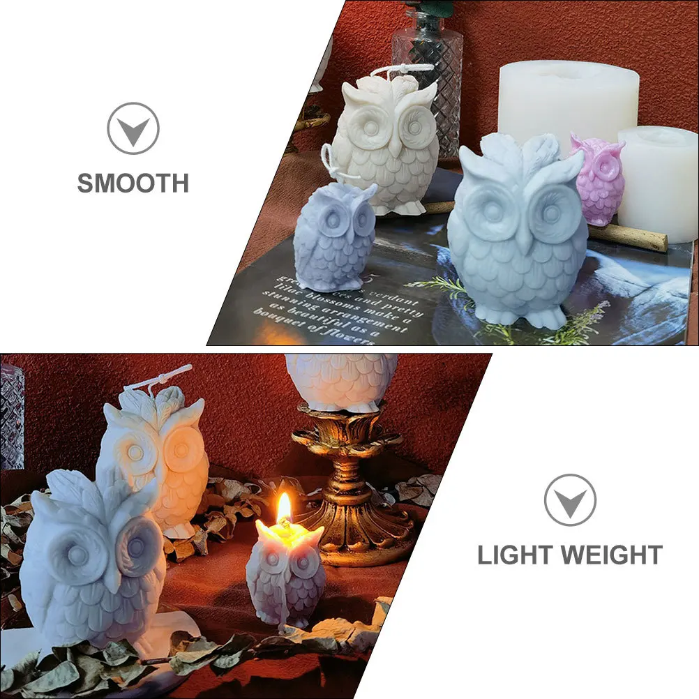 

Silicone Mold DIY Making Mold Scented Accessory Creative Owl Shape Handmade Craft DIY Molds
