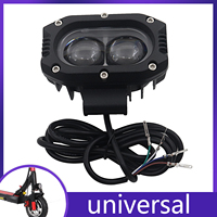 12V-80V Front Lighting Headlight With Flash Function For Electric Scooter Bicycle Electric Motorcycle General Accessories