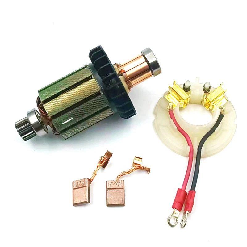 

For Armature CB440 DHP458 BHP458 DDF458 For DDF458Z 619496-0 Carbon Brush Holder Motor With Copper Carbon Brush
