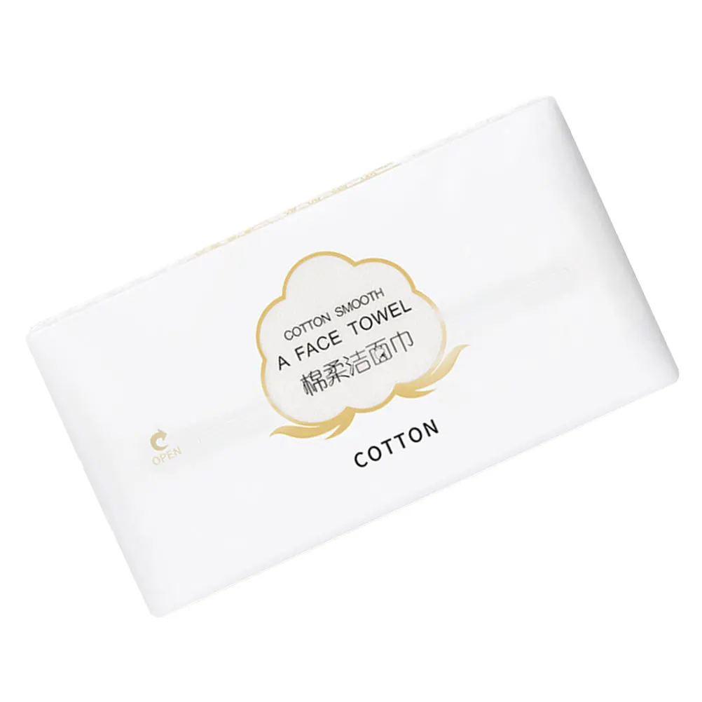 Wiederverwendbare Tücher, Baumwollhandtuch, Musselin-Tuch, Gesichts-Reise-Tuch, Make-up, weich, tragbar, Einweg-Waschmittel, leicht, einfach zu tragen