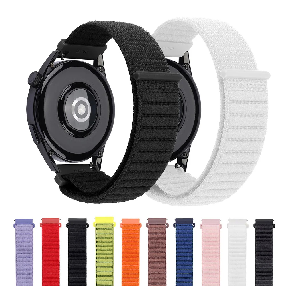 22mm Nylon Band For Huawei Watch GT 7 Pro 46mm Straps Watchband For Huawei GT2 GT3 GT4 GT5 GT6 GT7 Pro 46mm GT2E Wrist Bracelet