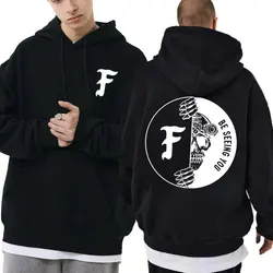 Gbrs vorwärts Beobachtungen Gruppe Hoodie männlich Gothic Rock übergroße Kleidung Skelett druck Sweatshirt Herren Vintage Casual Hoodies